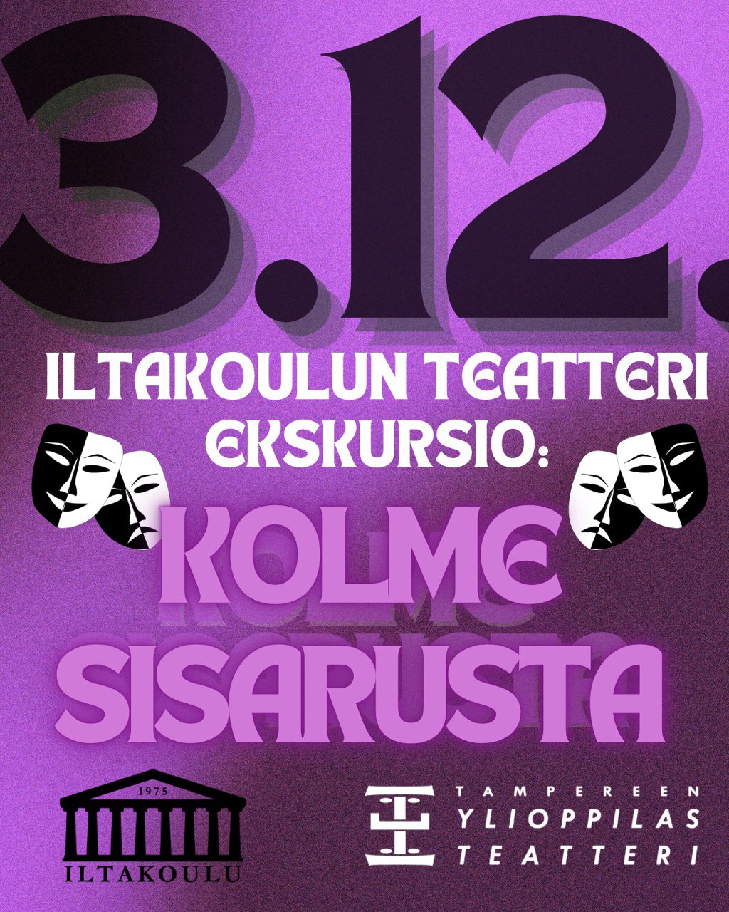 Kolme sisarusta -näytös