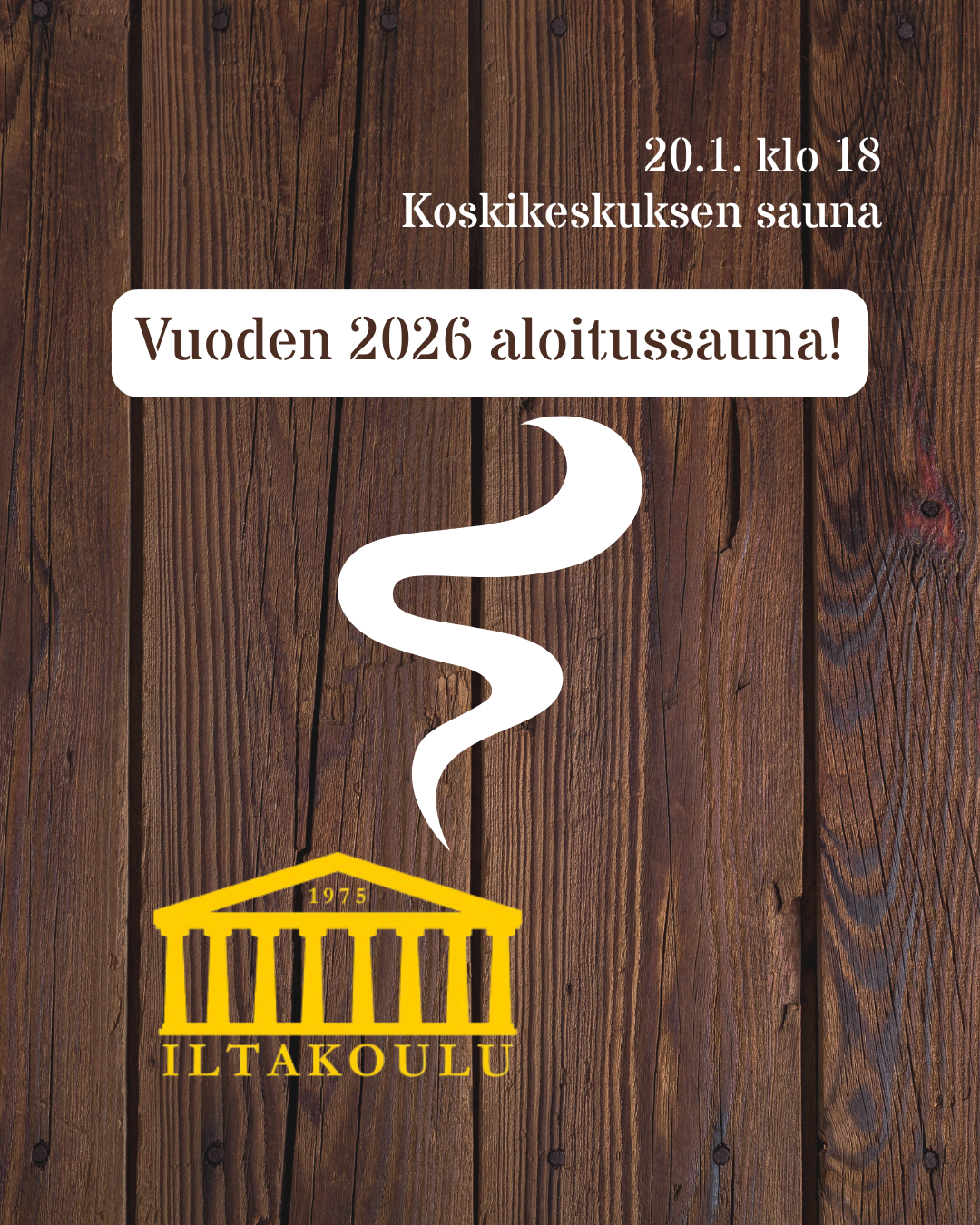 Lukukauden aloitussauna