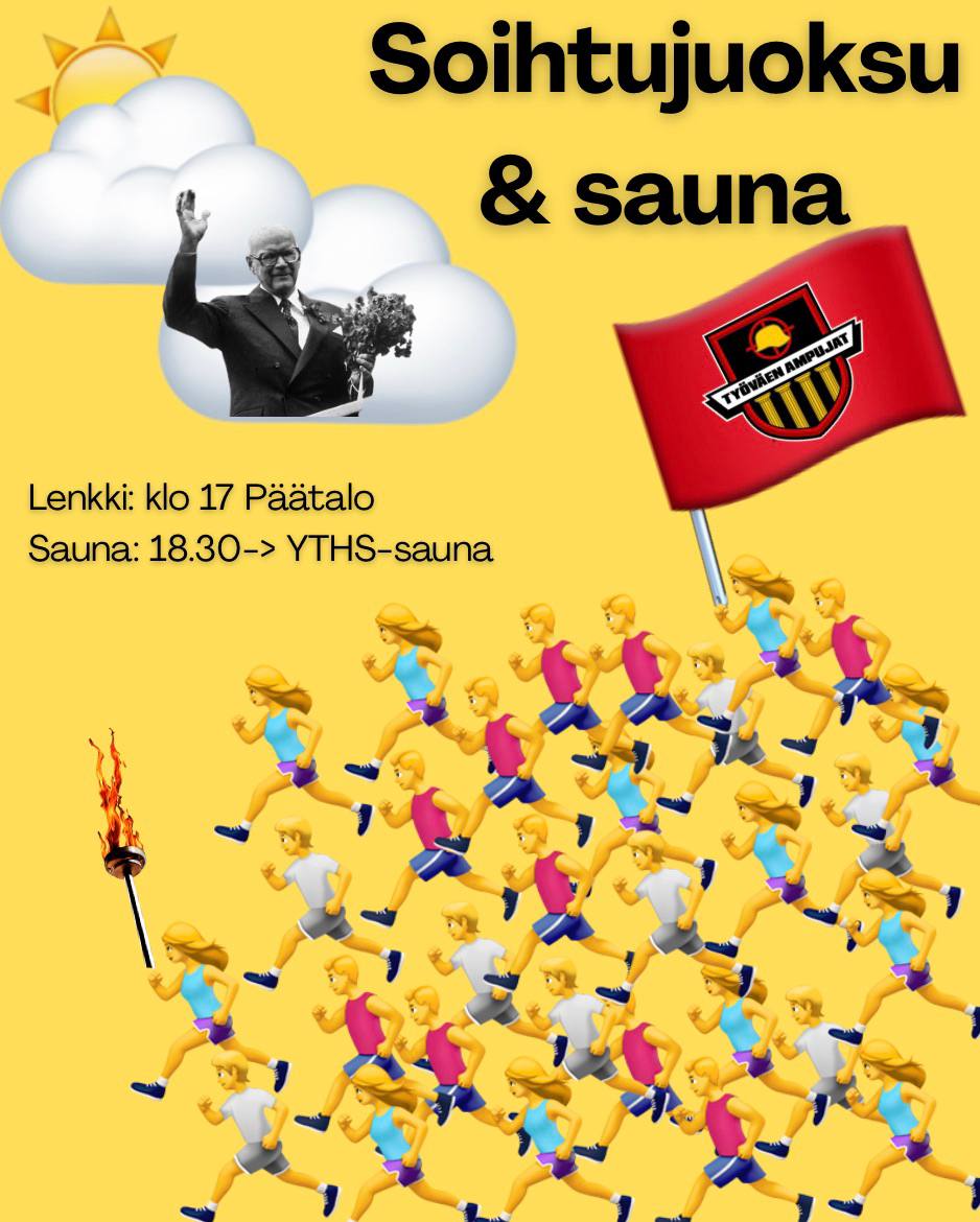 TA soihtujuoksu & sauna