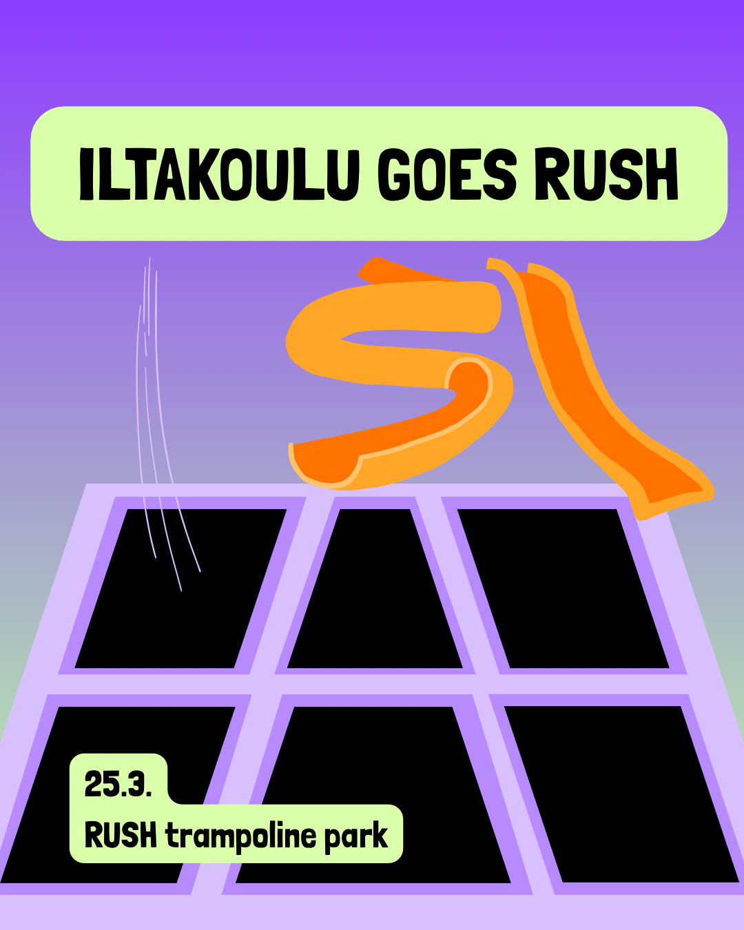 Iltakoulu goes Rush