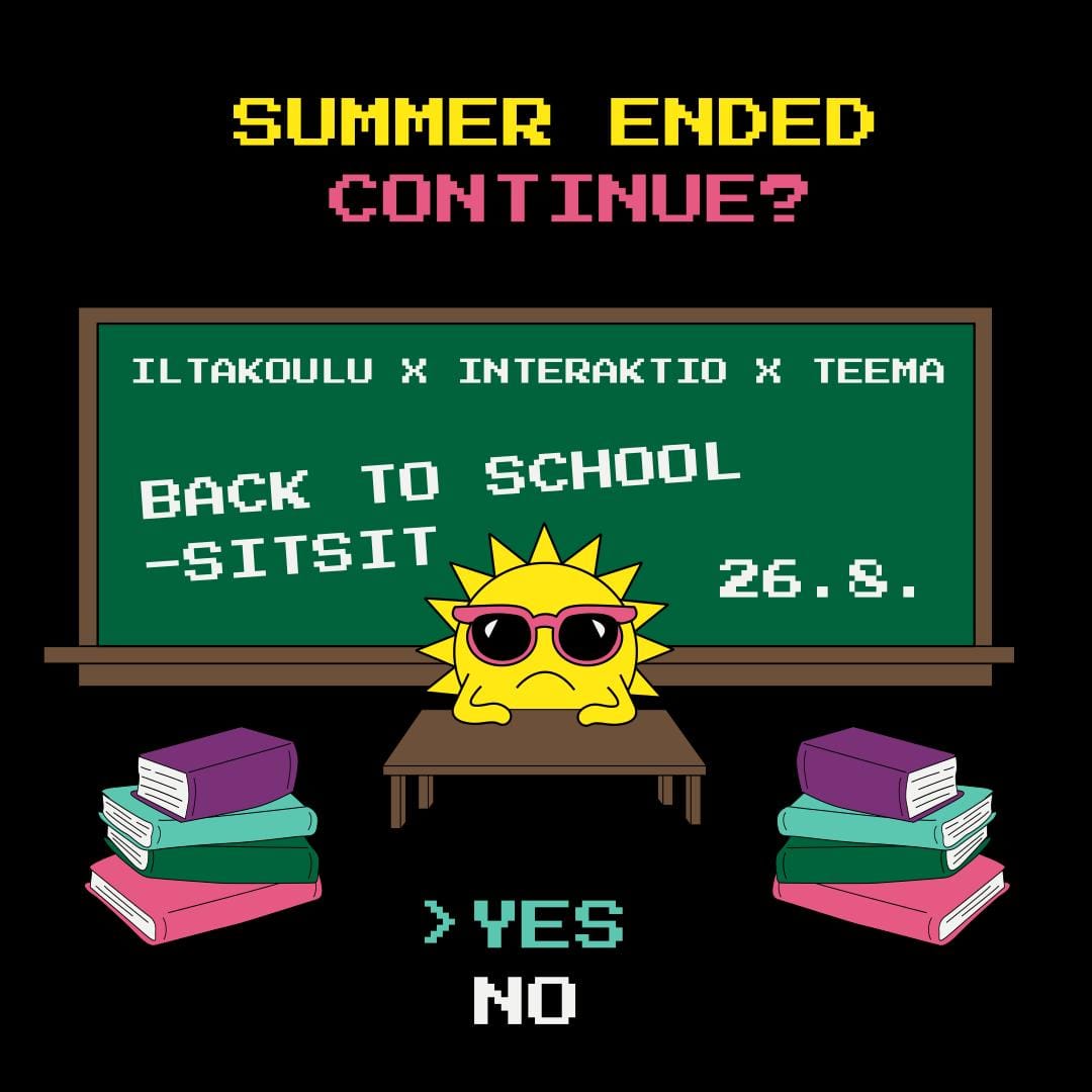 Back to School -sitsit